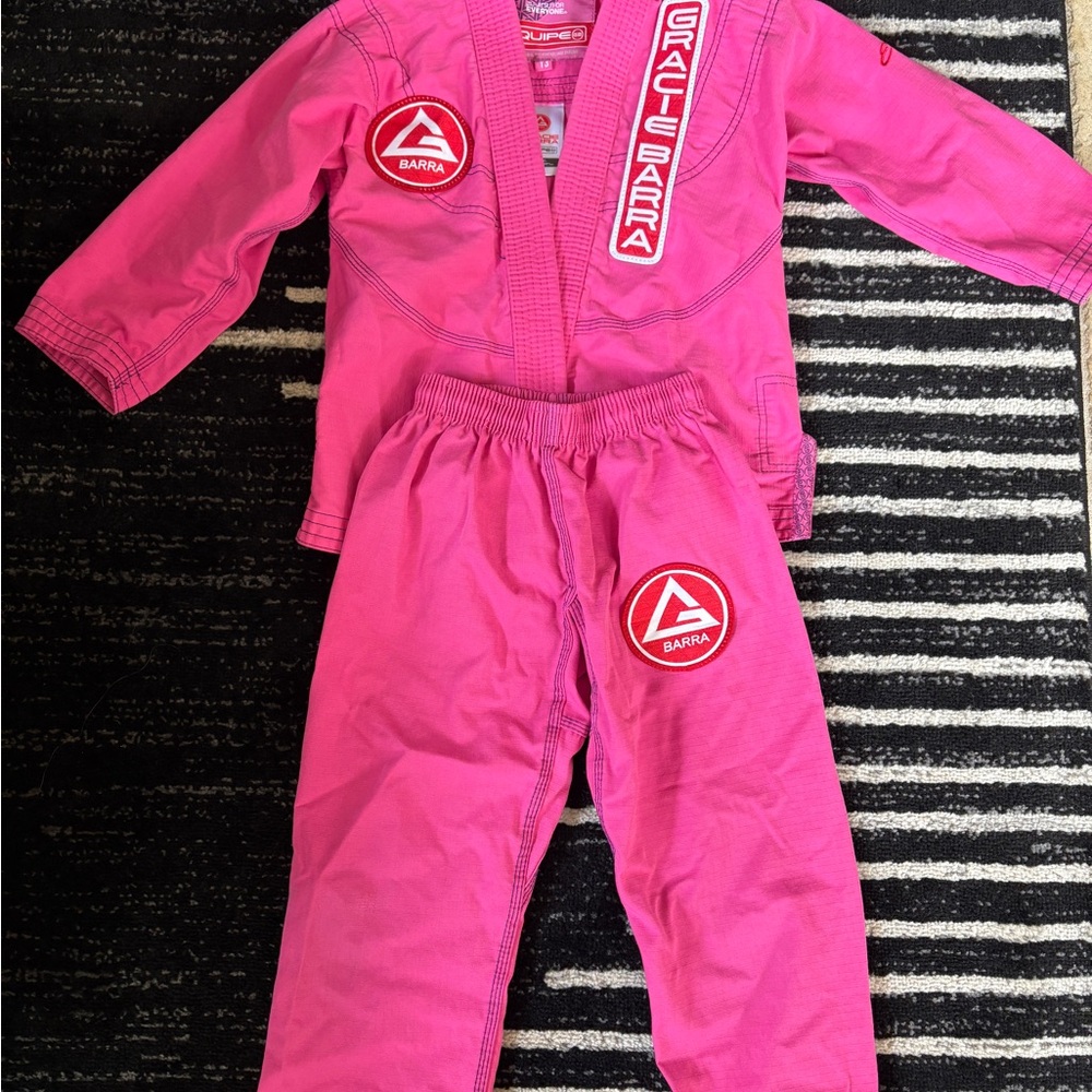 Gracie Barra Pink BJJ Gii